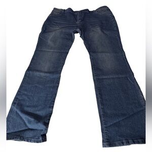 No Name Jeans Med Wash Sz 2XL(16-18) Stretchy Bootcut